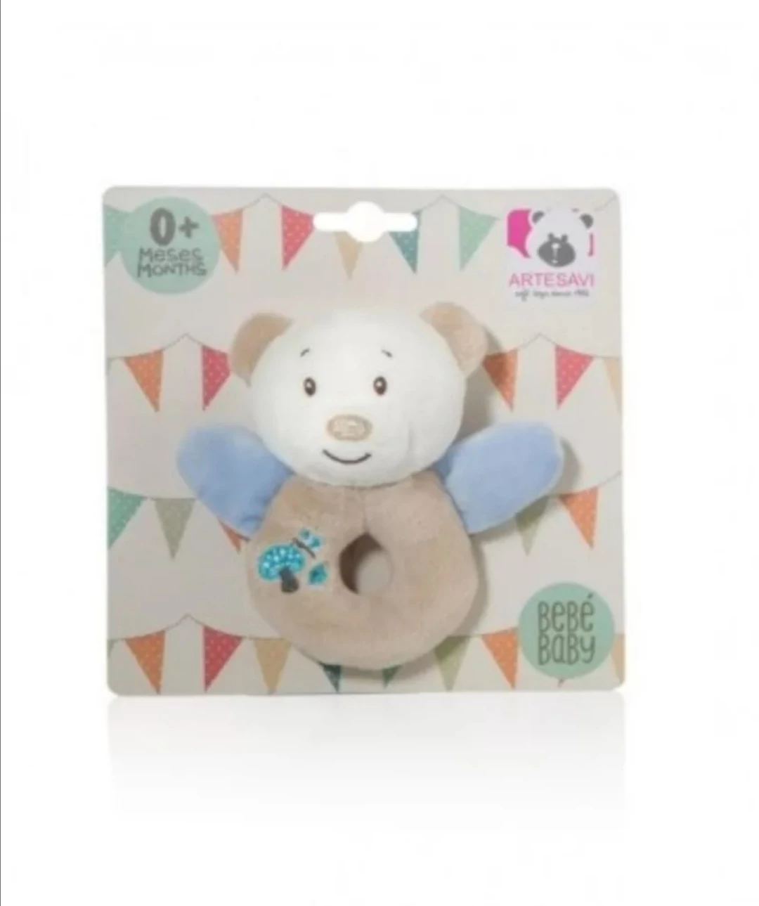 ARTESAVI Bear 12cm Blue csörgő